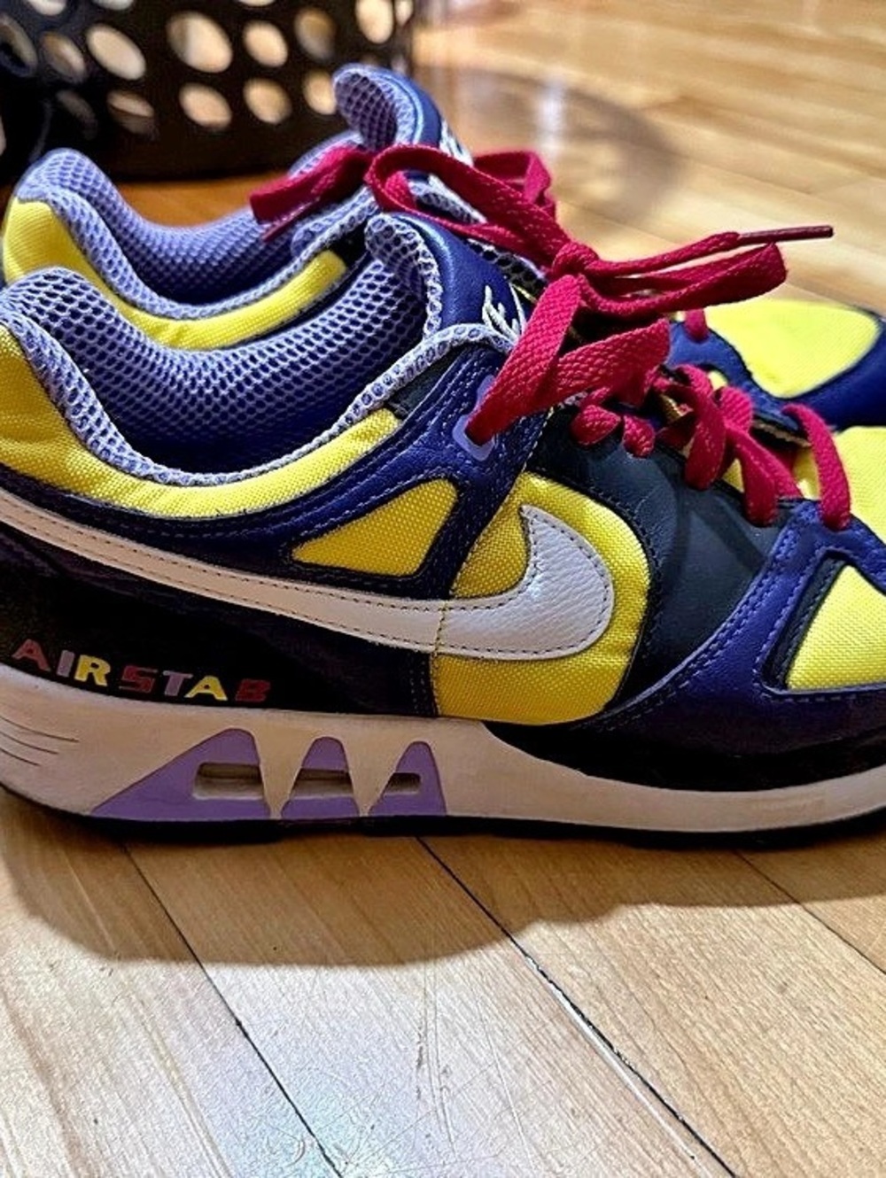 Nike Air Stab Color Block Sneakers US 8.5